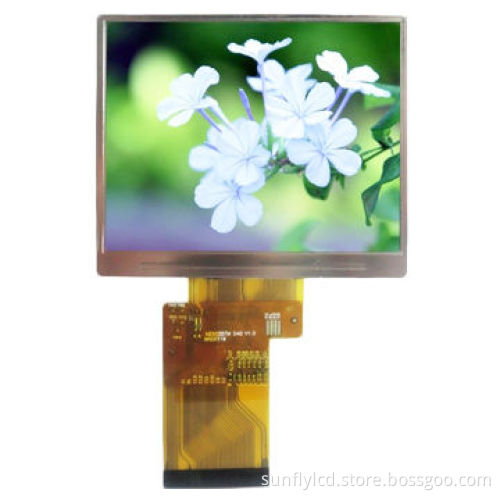 Standard 3.5-inch 320 x 240, TFT LCD, RoHS Compliant, 54-pin